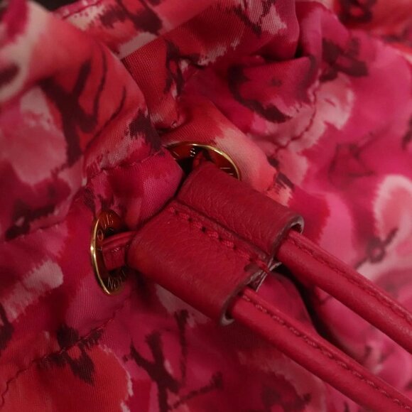 LOUIS VUITTON Ikat Flower Noe full MM Shoulder Bag Nylon Red - Picture 9 of 15